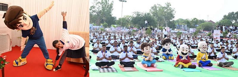நிக்கலோடியோன் சர்வதேச யோகா தினத்தை #YogaSeHiHoga பிரச்சாரத்துடன் கொண்டாடியது; இந்தியாவின் மிகப்பெரிய யோகா நிகழ்வில் ஆயுஷ் அமைச்சகம் மற்றும் உயரதிகாரிகளுடன் இணைந்தது.