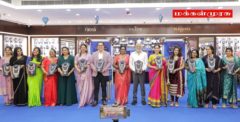 ஜோய்ஆலுக்காஸ் ‘பிரில்லியன்ஸ் வைர நகை கண்காட்சி’ தி.நகர், சென்னையில், ஜூன் 5 முதல் 21 வரை.